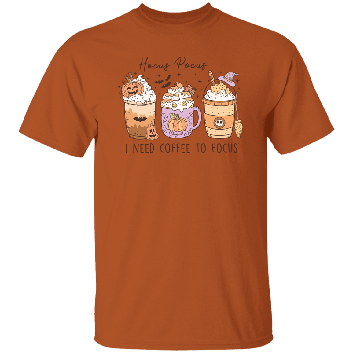 I Need Coffee to Focus | Apparel