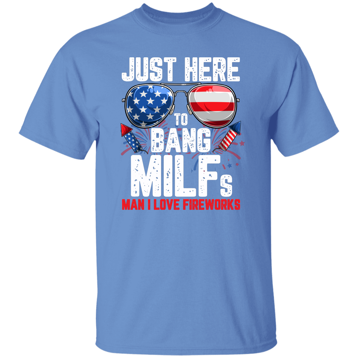 MILF-DILF - I Love Fireworks Matching T-Shirts