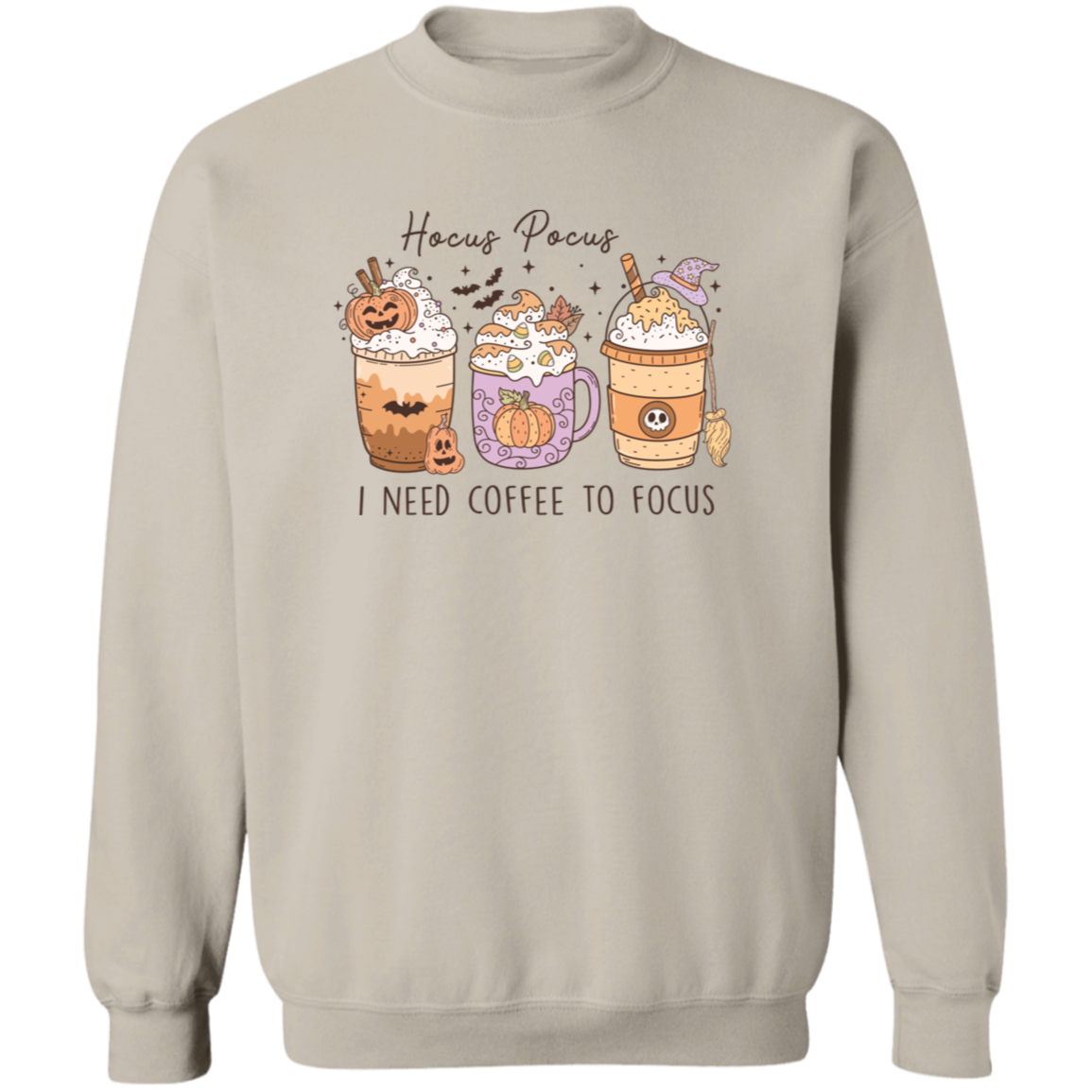 I Need Coffee to Focus | Apparel