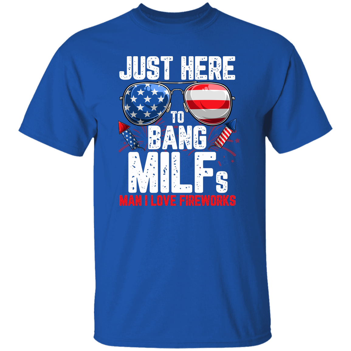 MILF-DILF - I Love Fireworks Matching T-Shirts