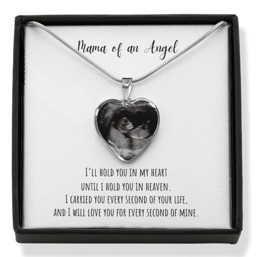 Mama of an Angel | Ultrasound Photo Upload | Mother's Day Gift