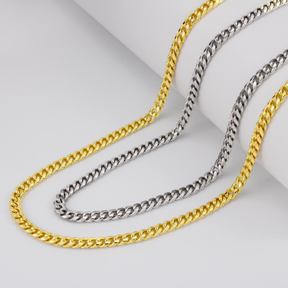 To Our Son | Cuban Link Chain | Graduation Gift