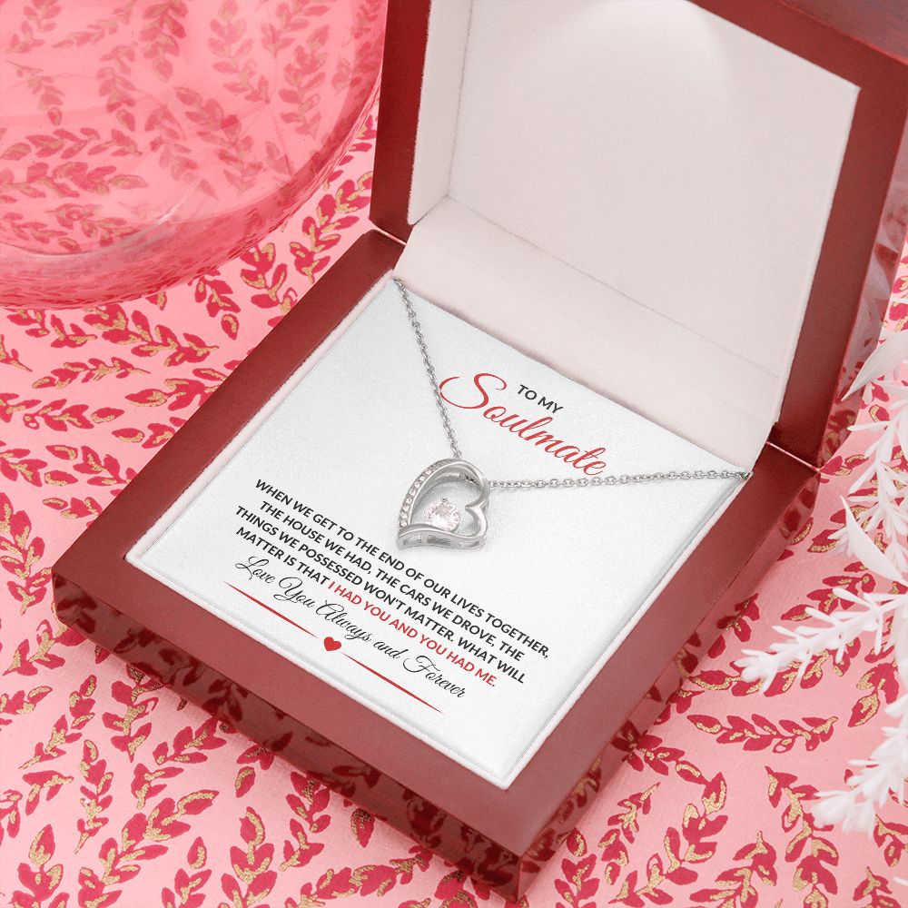 SOULMATE | FOREVER LOVE NECKLACE | CHRISTMAS GIFT | VALENTINE'S DAY GIFT