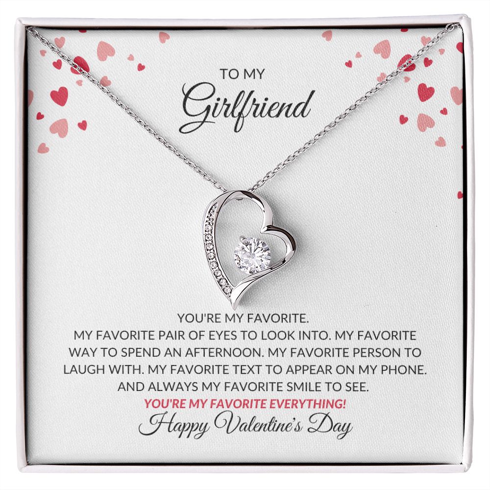 TO MY GIRLFRIEND | FOREVER LOVE NECKLACE | VALENTINES DAY GIFT