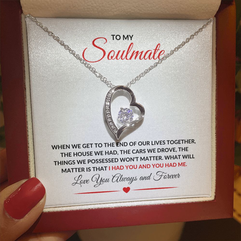 SOULMATE | FOREVER LOVE NECKLACE | CHRISTMAS GIFT | VALENTINE'S DAY GIFT