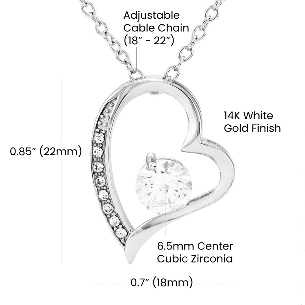 TO MY SOULMATE | FOREVER LOVE NECKLACE | VALENTINES DAY GIFT