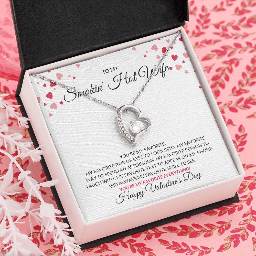 SMOKIN' HOT WIFE | FOREVER LOVE NECKLACE | VALENTINES DAY GIFT