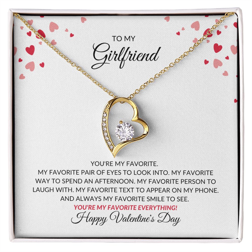 TO MY GIRLFRIEND | FOREVER LOVE NECKLACE | VALENTINES DAY GIFT