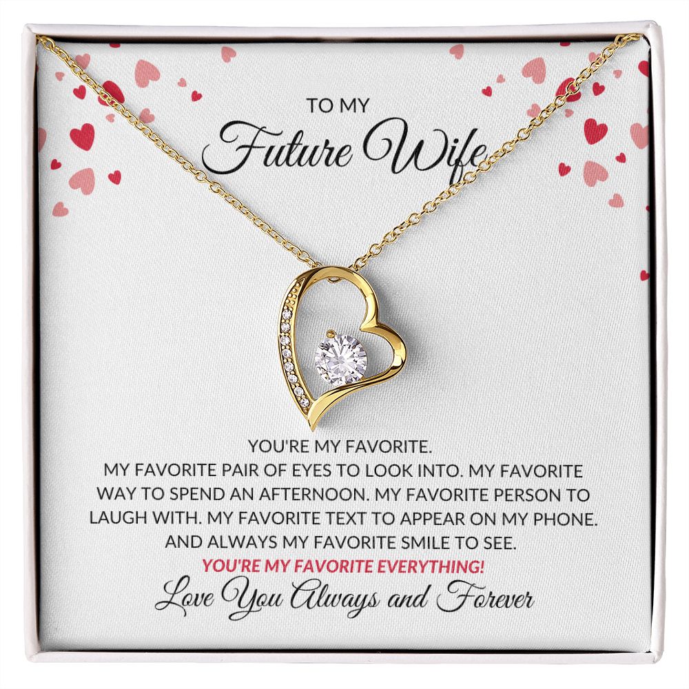 TO MY FUTURE WIFE | FOREVER LOVE NECKLACE | VALENTINES DAY GIFT