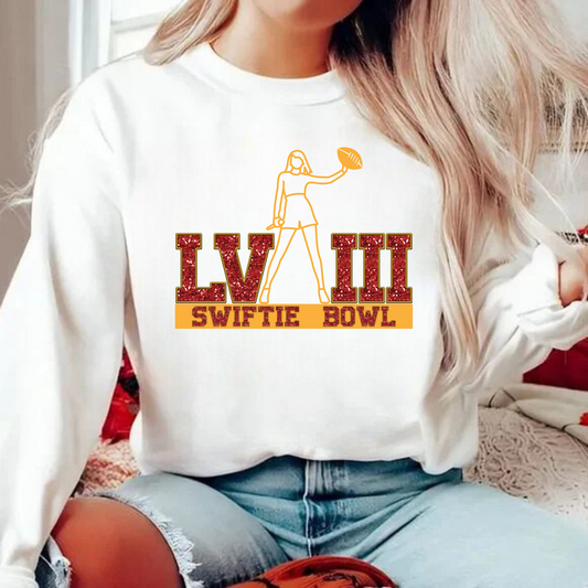 Swiftie Bowl | Sequin Letter | T-Shirt | Hoodie | Sweatshirt