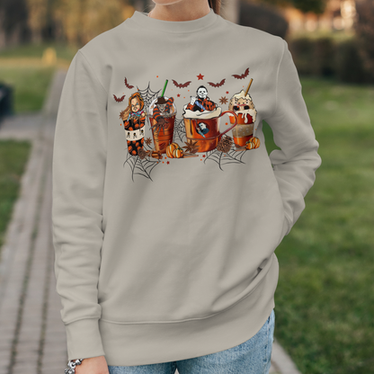 Villains Crewneck Pullover Sweatshirt