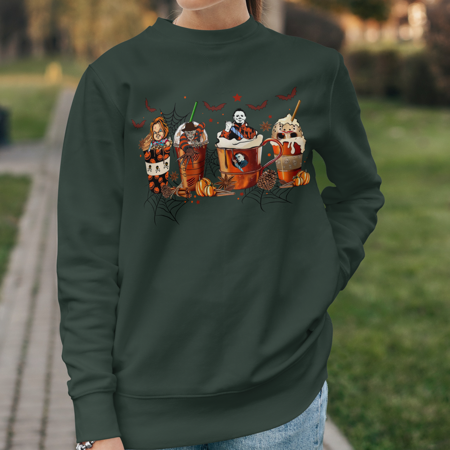 Villains Crewneck Pullover Sweatshirt