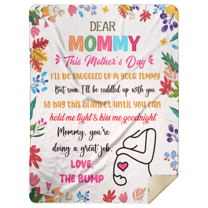 DEAR MOMMY - BUMP | PREMIUM PLUSH BLANKET