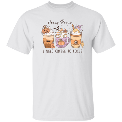 I Need Coffee to Focus | Apparel