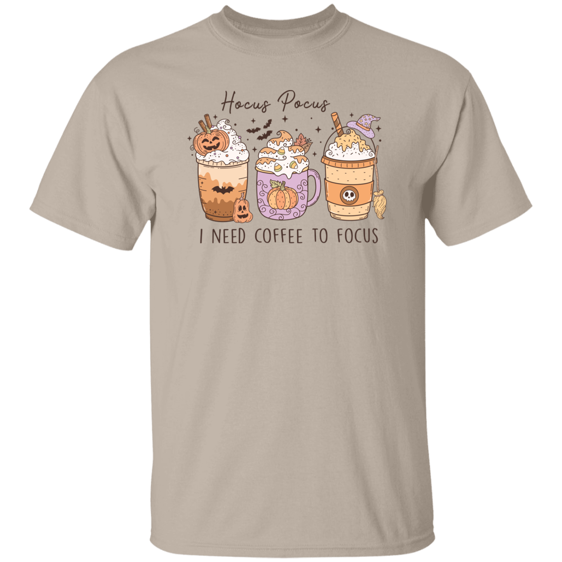 I Need Coffee to Focus | Apparel