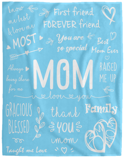 MOM - I LOVE YOU | PREMIUM PLUSH BLANKET