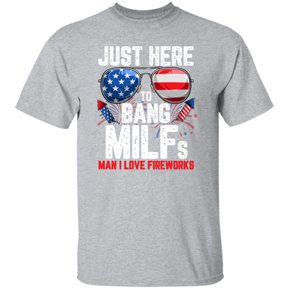 MILF-DILF - I Love Fireworks Matching T-Shirts