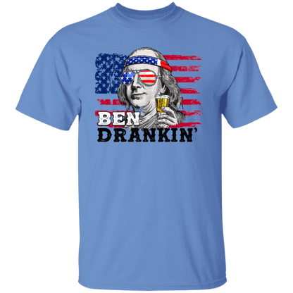 Ben Drankin' - 4th of July - T-Shirt