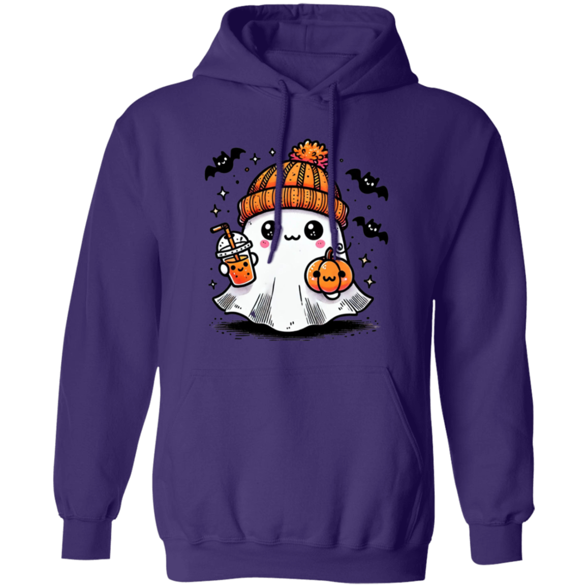 Cute Ghost Sipping Coffee | Apparel