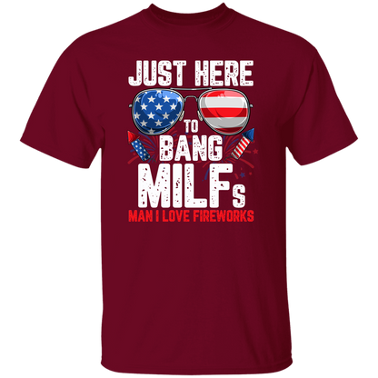 MILF-DILF - I Love Fireworks Matching T-Shirts