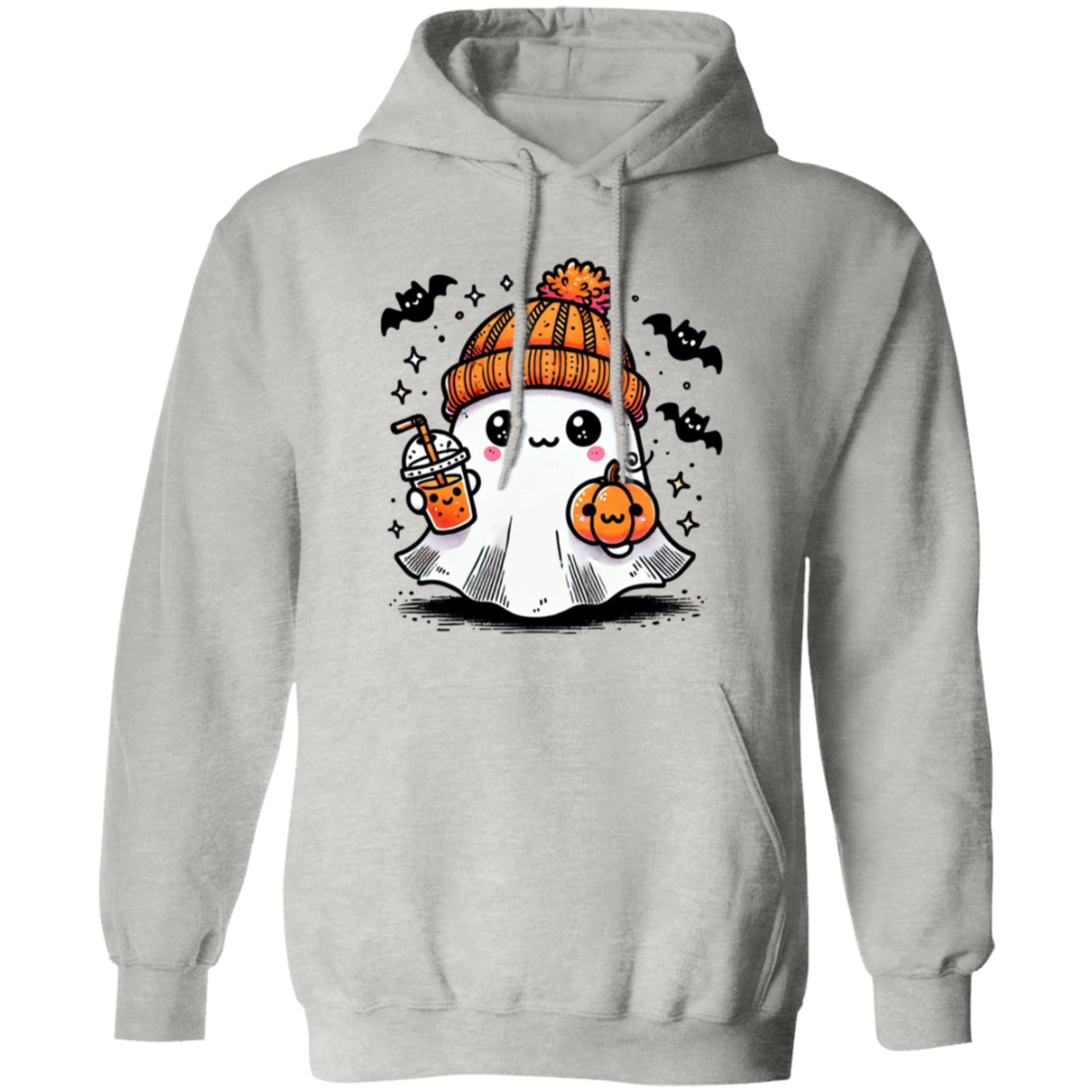 Cute Ghost Sipping Coffee | Apparel