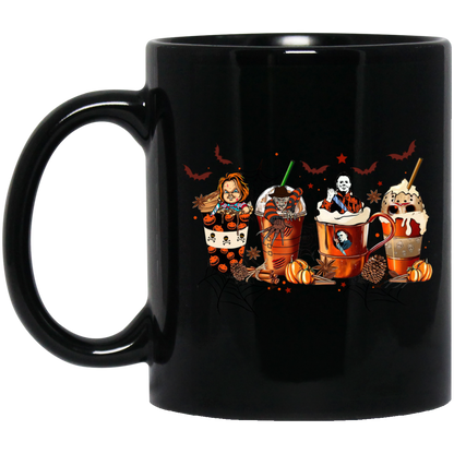 Pumpkin Spice Halloween Villain Coffee Mug