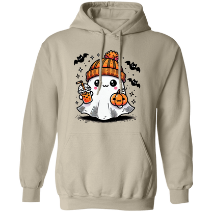 Cute Ghost Sipping Coffee | Apparel