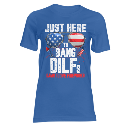 MILF-DILF - I Love Fireworks Matching T-Shirts