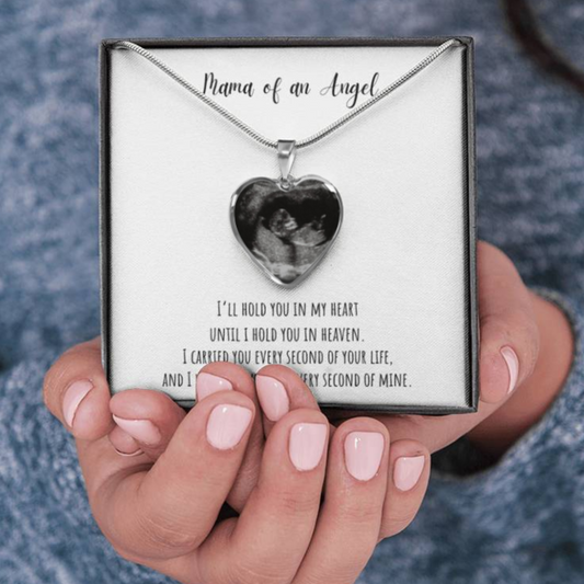Mama of an Angel | Ultrasound Photo Upload | Mother's Day Gift