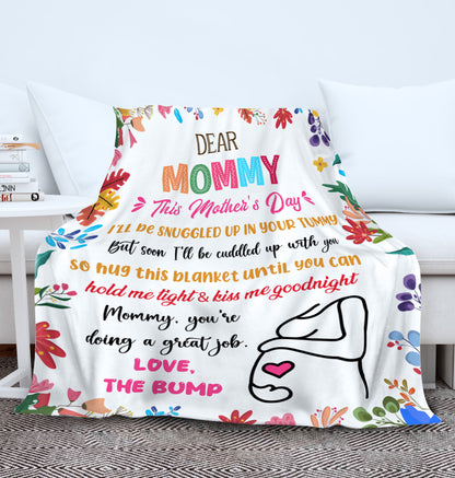 DEAR MOMMY - BUMP | PREMIUM PLUSH BLANKET