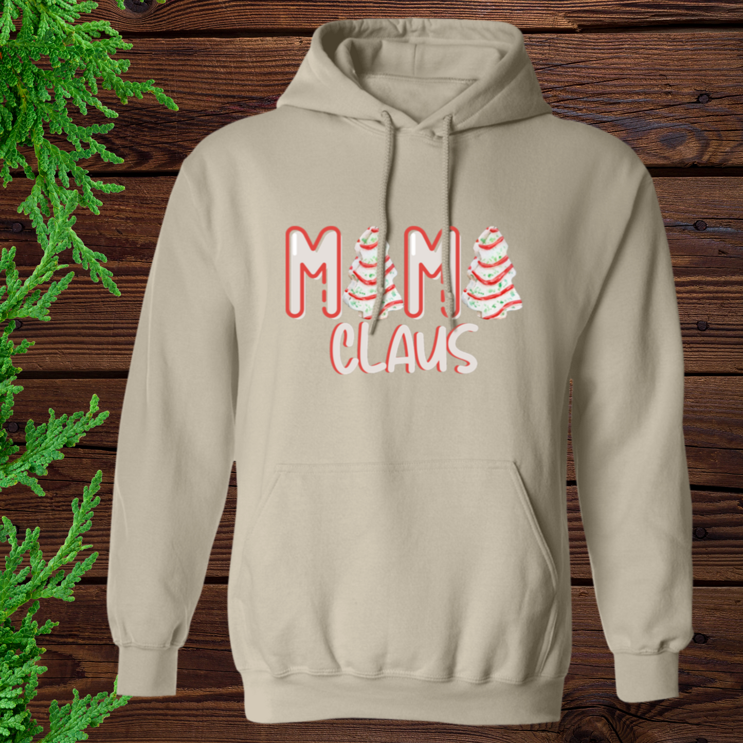 Mama Claus Christmas Tree Cake | Sweatshirt | Hoodie | T-Shirt