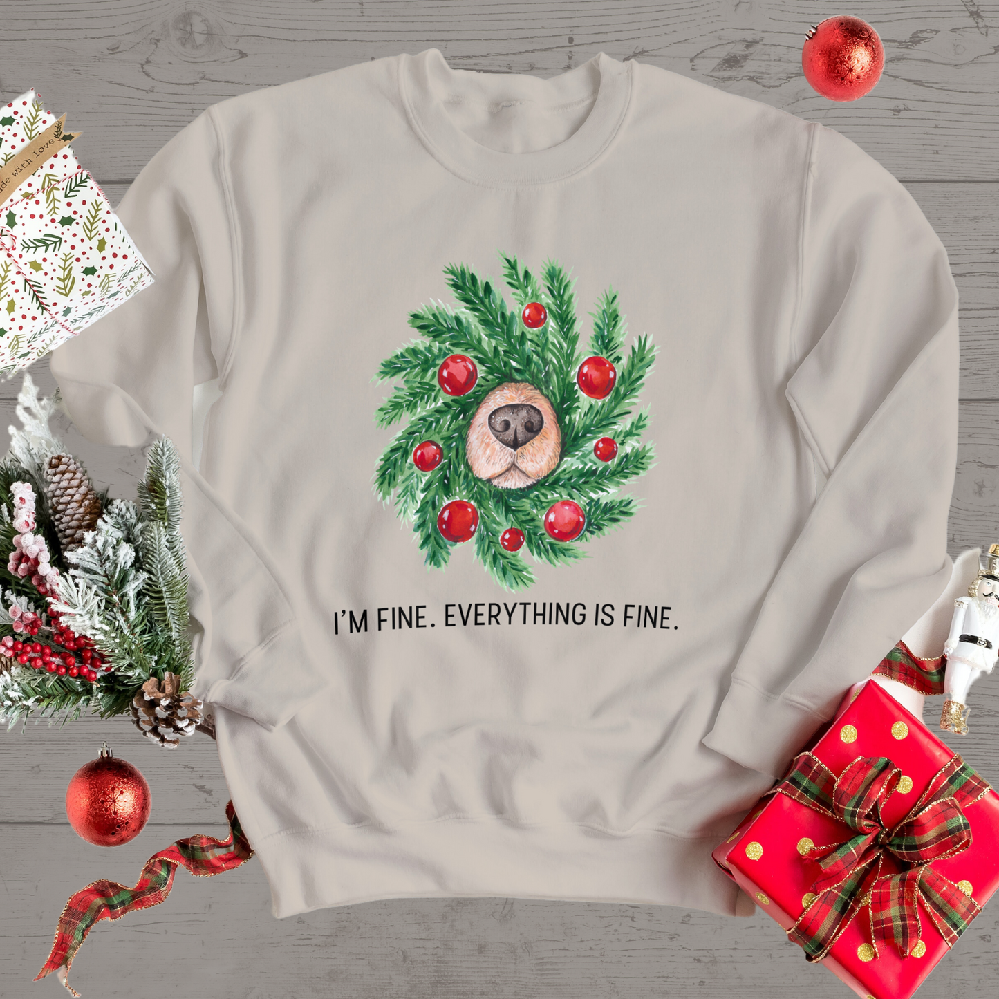 Dog Lover - Everything Is Fine | Hoodie | Sweatshirt | T-Shirt