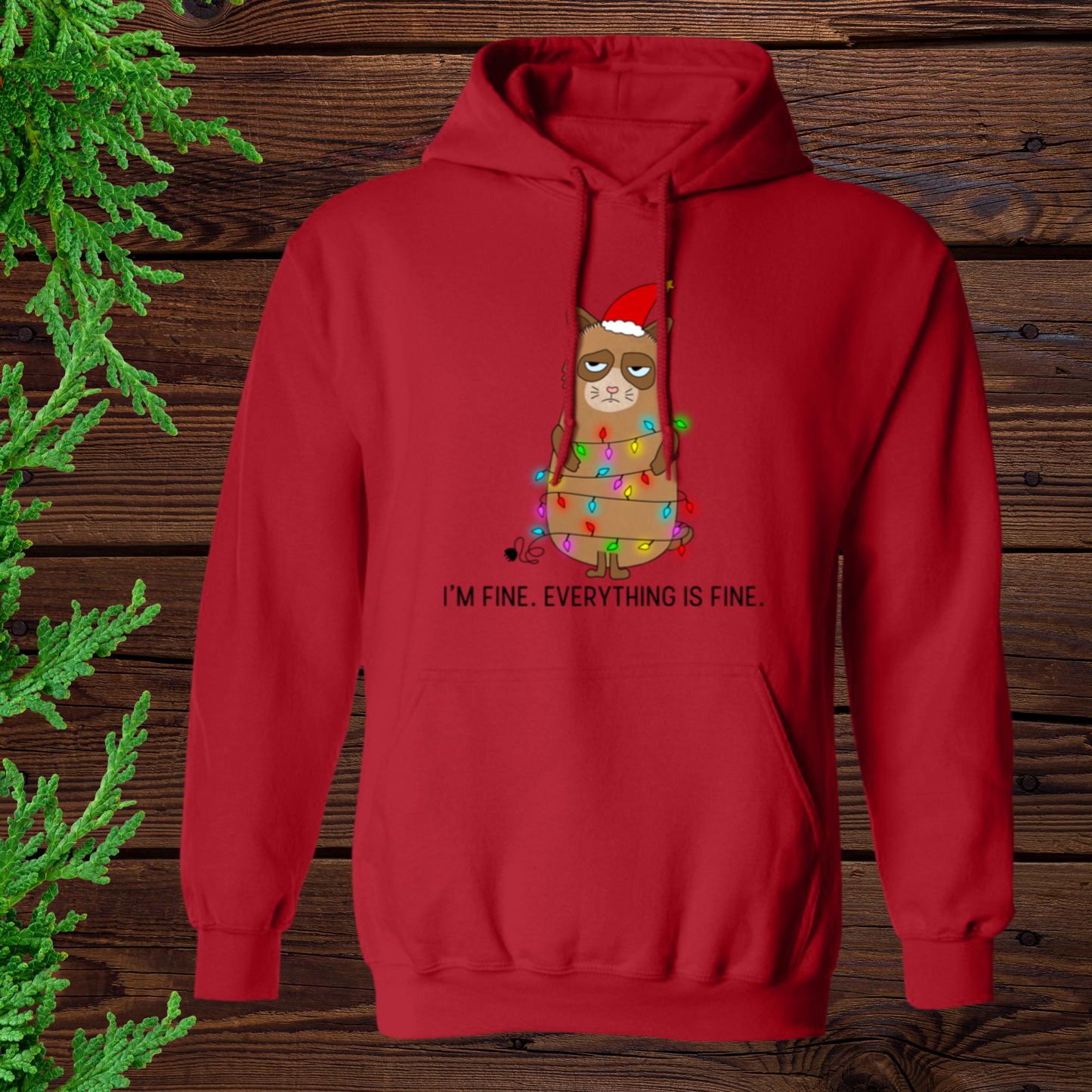 Cat Lover - Everything Is Fine | Hoodie | Sweatshirt | T-Shirt