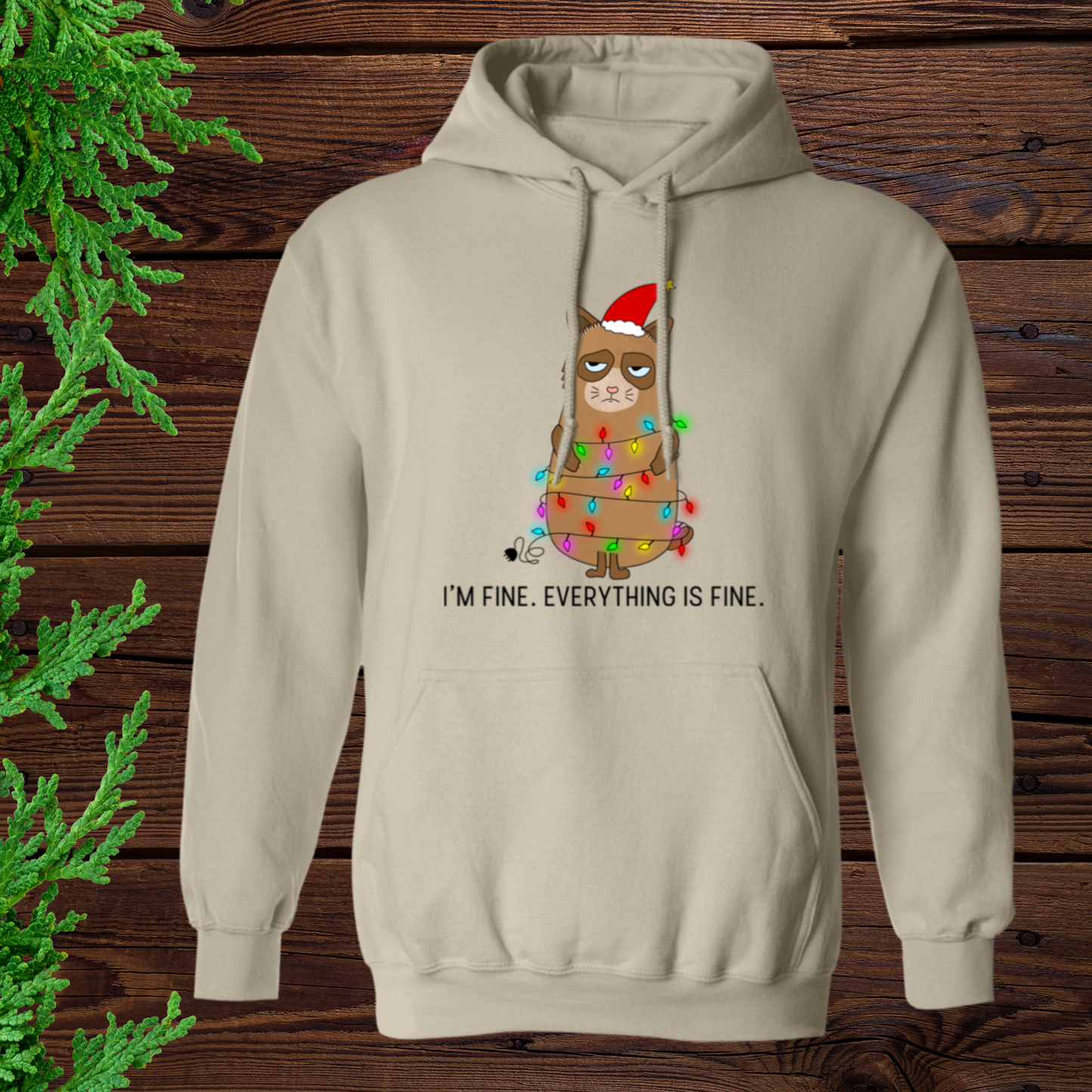 Cat Lover - Everything Is Fine | Hoodie | Sweatshirt | T-Shirt