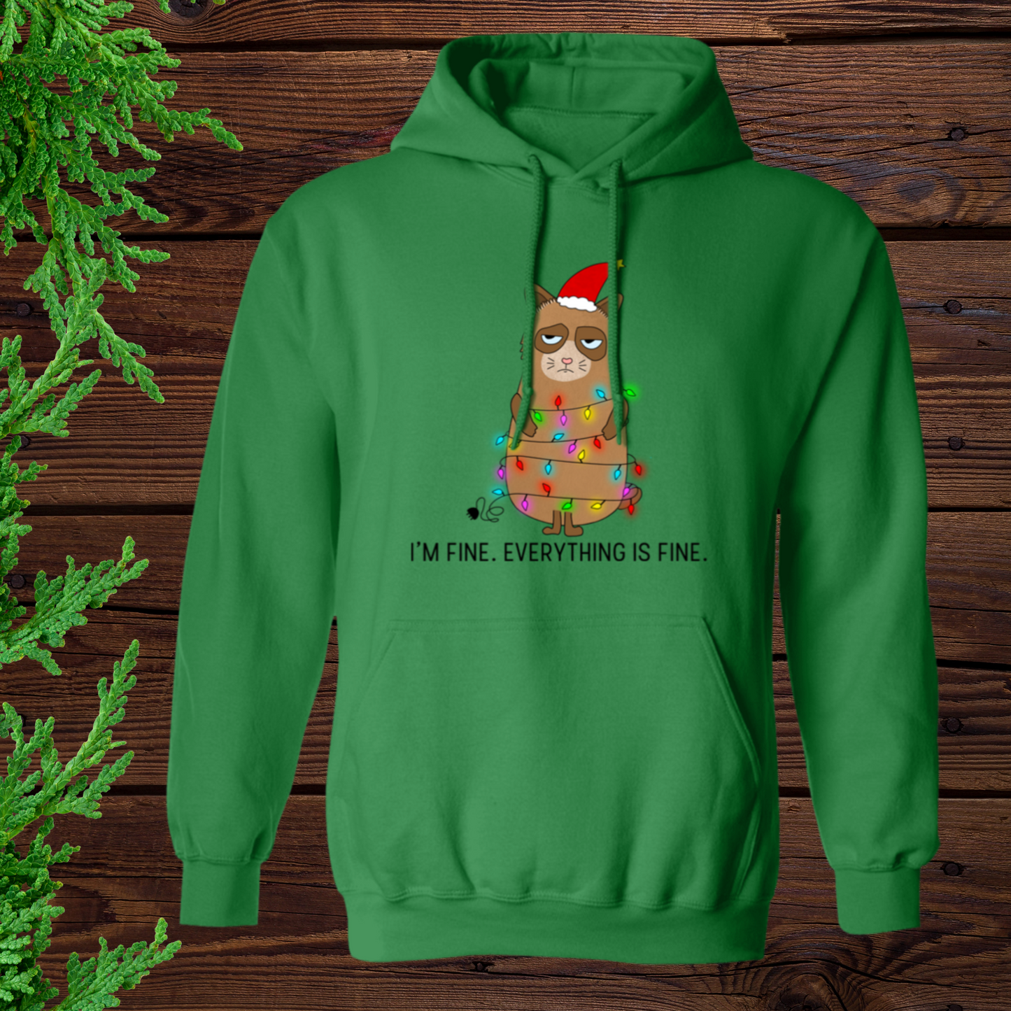 Cat Lover - Everything Is Fine | Hoodie | Sweatshirt | T-Shirt