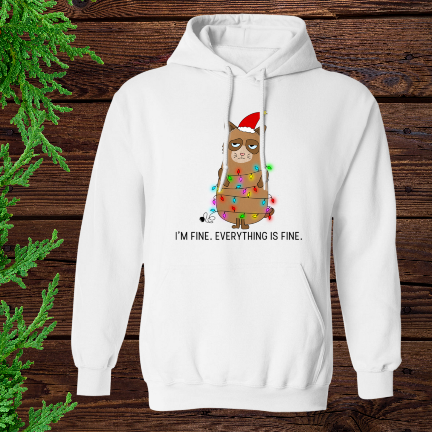 Cat Lover - Everything Is Fine | Hoodie | Sweatshirt | T-Shirt