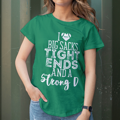 Big Sacks Tight Ends Strong D Apparel