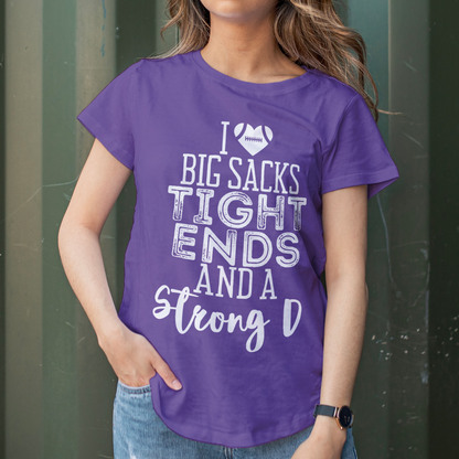 Big Sacks Tight Ends Strong D Apparel