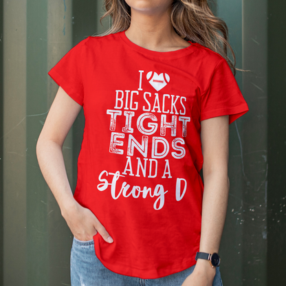 Big Sacks Tight Ends Strong D Apparel