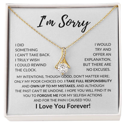 [ALMOST SOLD OUT] Apology Gift for Her | I'm Sorry | Alluring Beauty Necklace