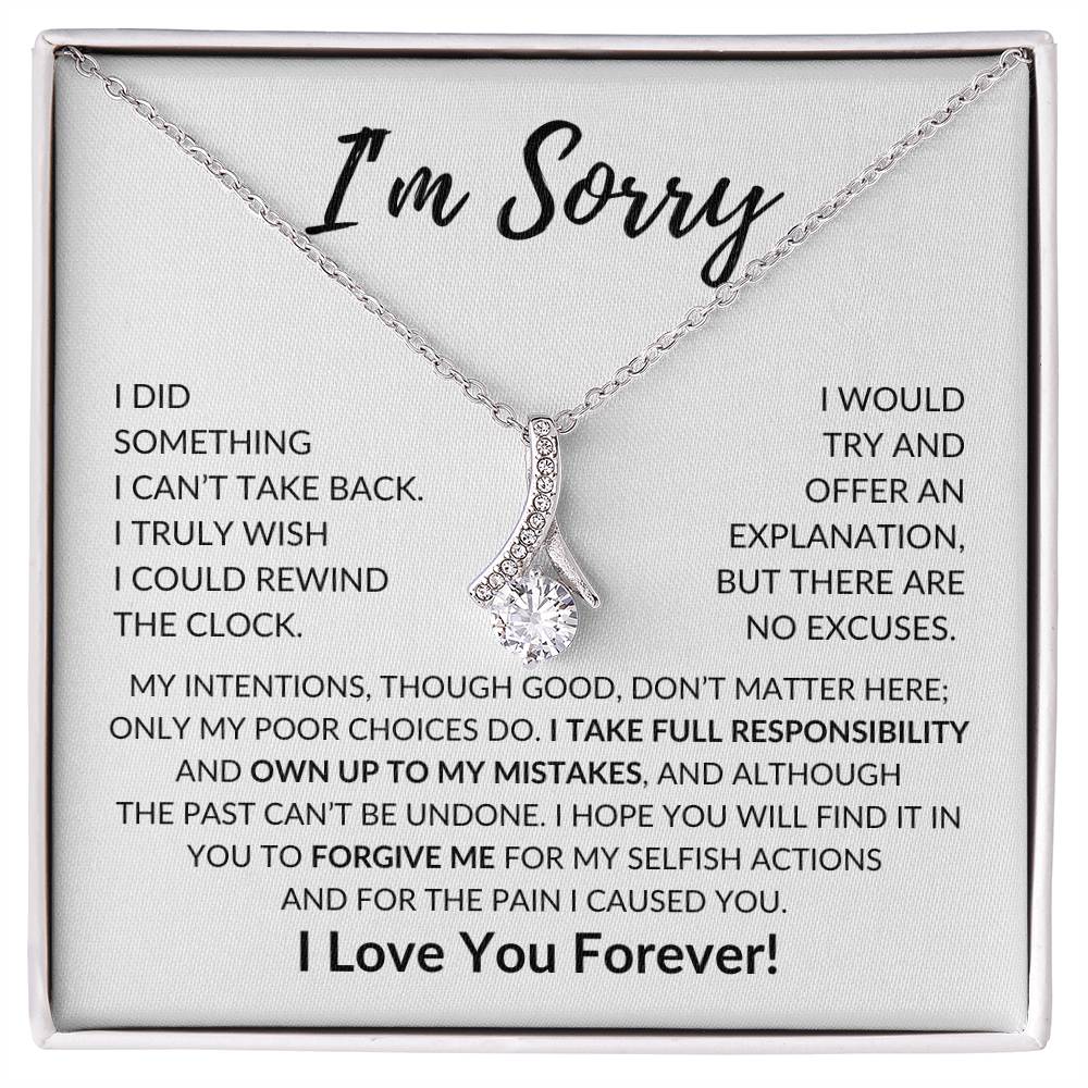 [ALMOST SOLD OUT] Apology Gift for Her | I'm Sorry | Alluring Beauty Necklace