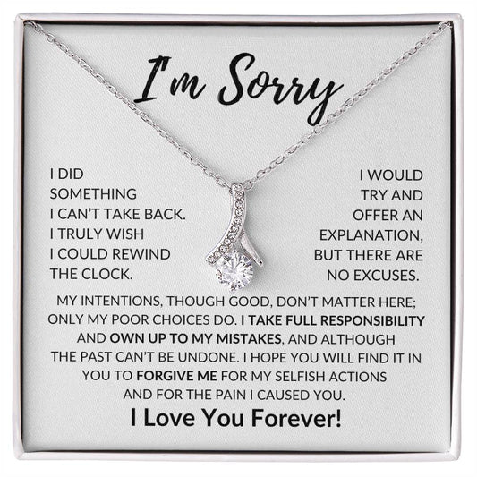 [ALMOST SOLD OUT] Apology Gift for Her | I'm Sorry | Alluring Beauty Necklace