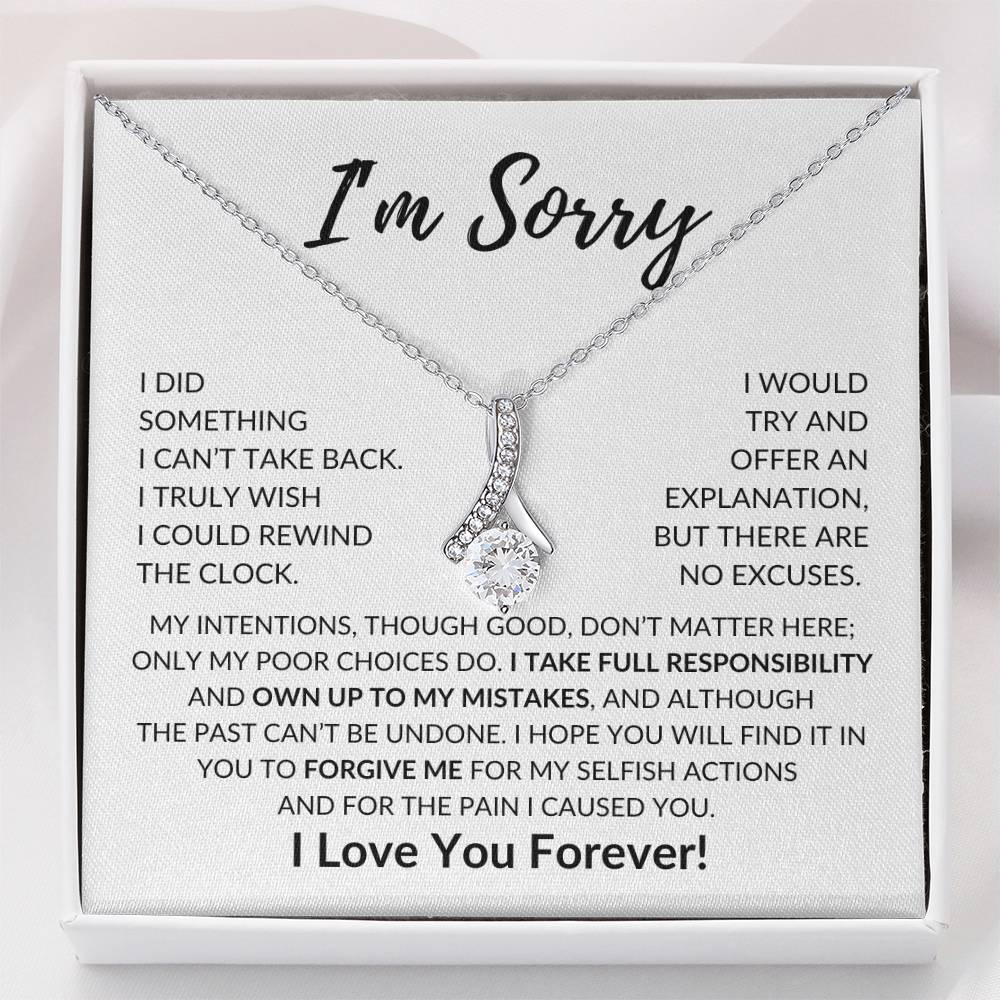 [ALMOST SOLD OUT] Apology Gift for Her | I'm Sorry | Alluring Beauty Necklace