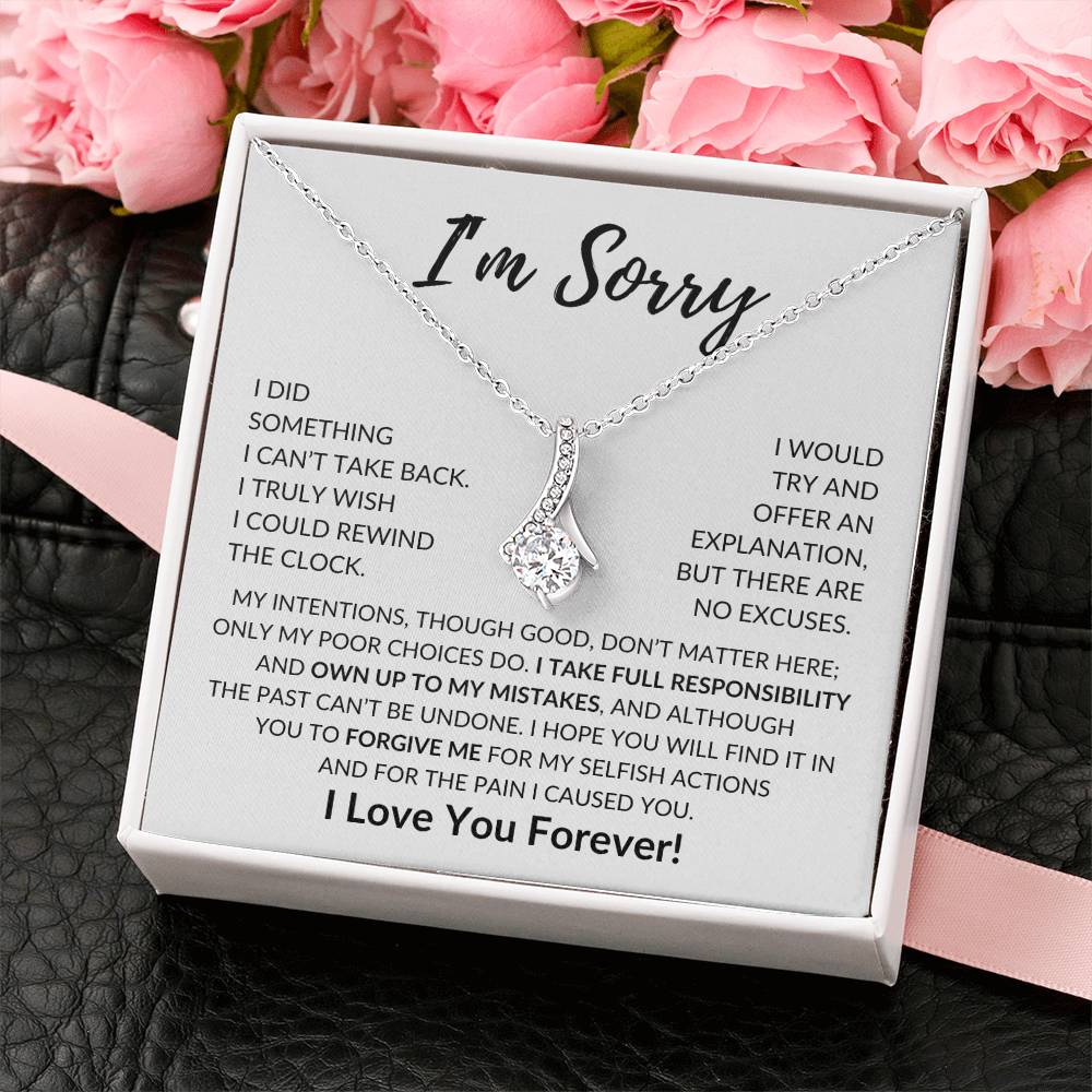 [ALMOST SOLD OUT] Apology Gift for Her | I'm Sorry | Alluring Beauty Necklace