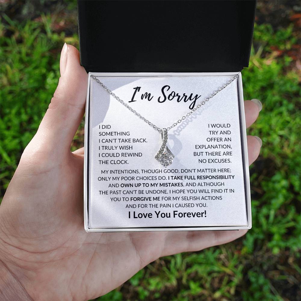 [ALMOST SOLD OUT] Apology Gift for Her | I'm Sorry | Alluring Beauty Necklace