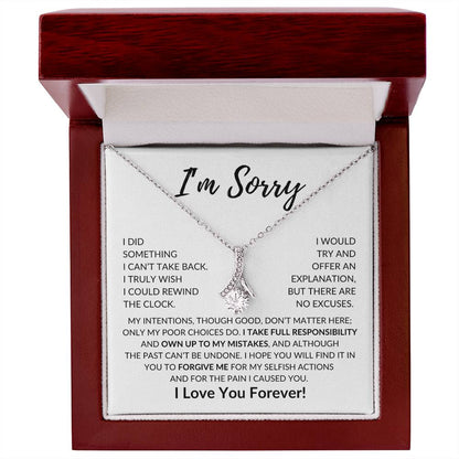 [ALMOST SOLD OUT] Apology Gift for Her | I'm Sorry | Alluring Beauty Necklace