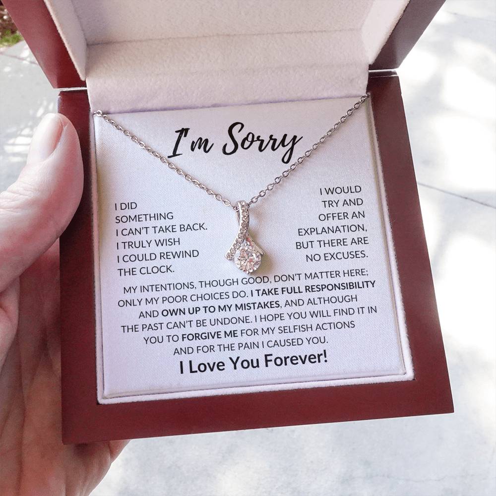 [ALMOST SOLD OUT] Apology Gift for Her | I'm Sorry | Alluring Beauty Necklace