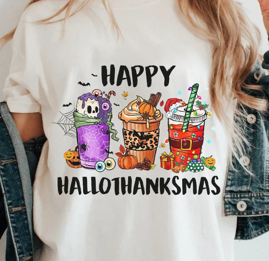 Happy Hallothanksmas T-Shirt