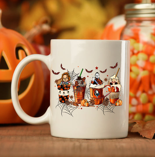 Pumpkin Spice Halloween Villain Coffee Mug