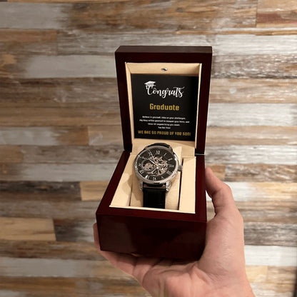 SON | MEN'S OPENWORK WATCH | GRADUATION GIFT | CLASS OF 2023